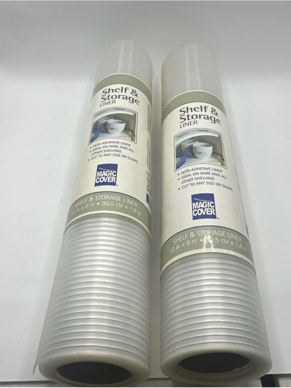 Shelf & Storage Liner - White (Pack of 2)